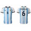 Herren Fußballbekleidung Argentinien German Pezzella #6 Heimtrikot WM 2022 Kurzarm